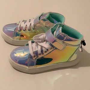 Girls size 12 Iridescent Shoes